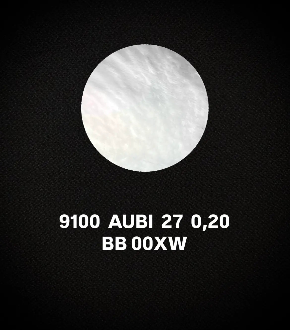 9100_AUBI_27_0,20_BB 00XW — MOP Watch Dials